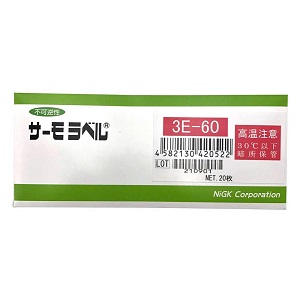 Tem nhãn đo hiển thị nhiệt độ NiGK 3E-60